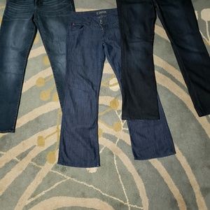 3 pairs of Jean's- Joe's, Hudson, Kut